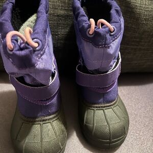 Purple Kids Boots